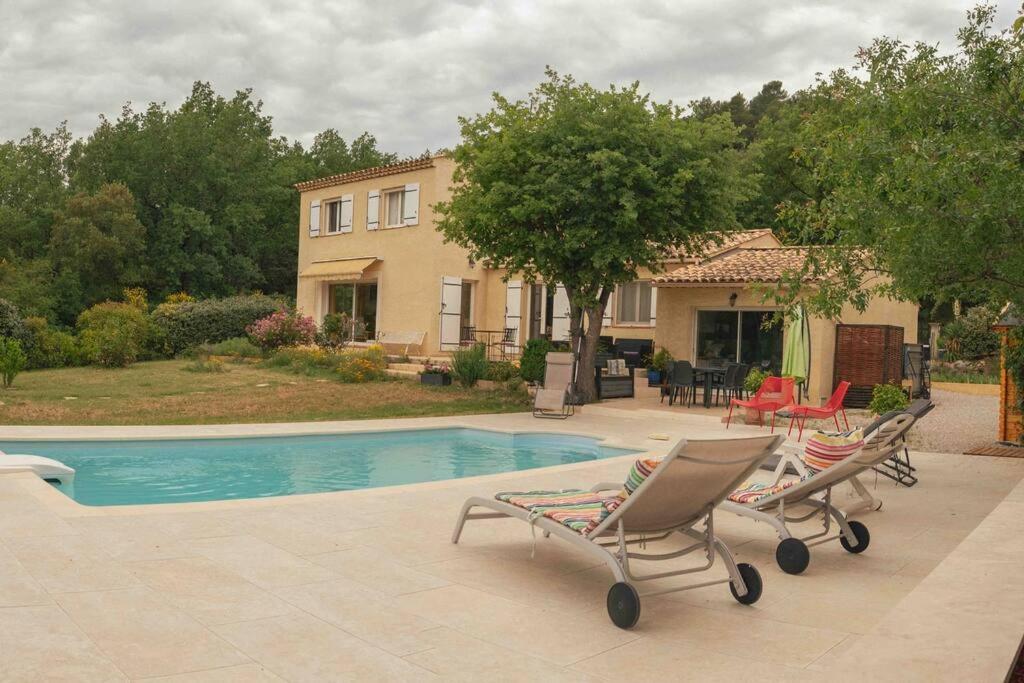 Villa Calme Avec Piscine A Greoux Dış mekan fotoğraf